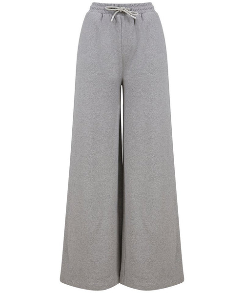 Regenerated Cotton Wide Leg Joggers: Womens