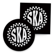 SKA Checks - Drinks Coaster - Round or Square