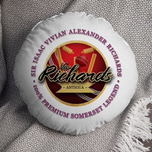 Somerset Cricket Richards  - Legend Collection - Circle Cushion 14"