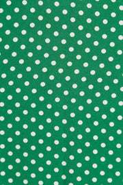Louche Emmanuella Polka Dot Print Pull On Trouser