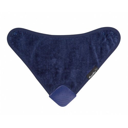 Mum 2 Mum Teething Bandana Wonder Bib - Navy Blue