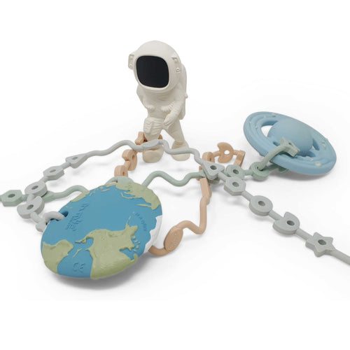 Squiggle Strap® Antimicrobial LFGB Silicone Toy Straps (2pcs)