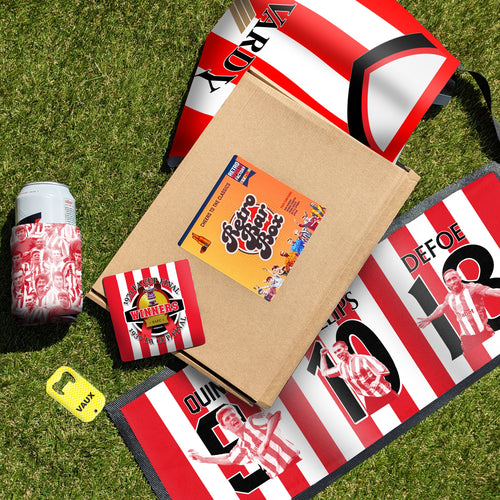 Sunderland Football BBQ Box Bundle | Retro Man-Cave Set