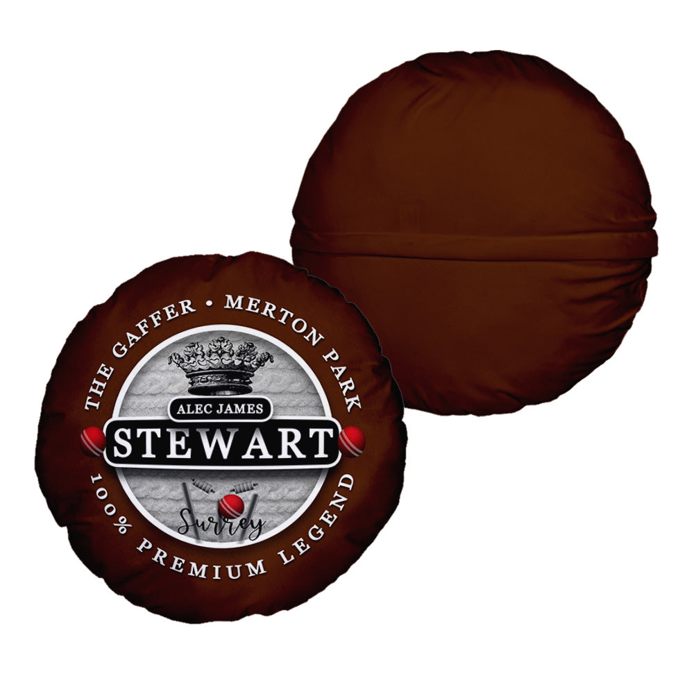 Surrey Cricket Stewart  - Legend Collection - Circle Cushion 14"