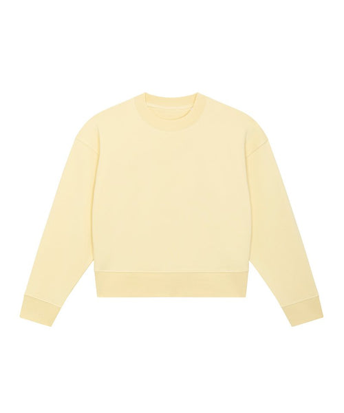 Organic Cropped Sweatshirt: Womens