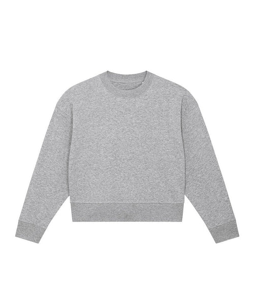 Organic Cropped Sweatshirt: Womens