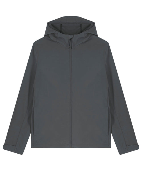 Recycled Polyester Hooded Softshell Jacket