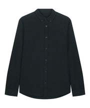Organic Cotton Oxford Long Sleeve Shirt: Mens