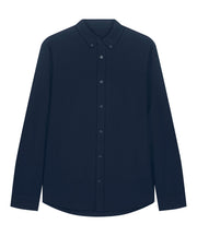 Organic Cotton Oxford Long Sleeve Shirt: Mens