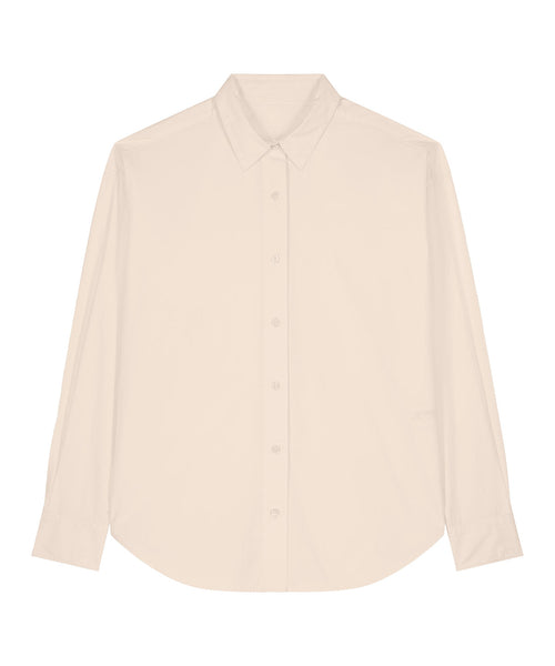 Organic Poplin Long Sleeve Shirt: Mens