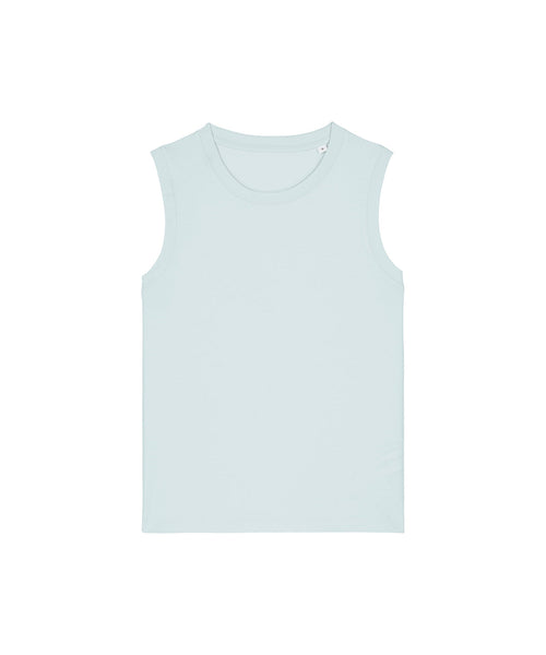 Organic High Neck Tank Top: Womens