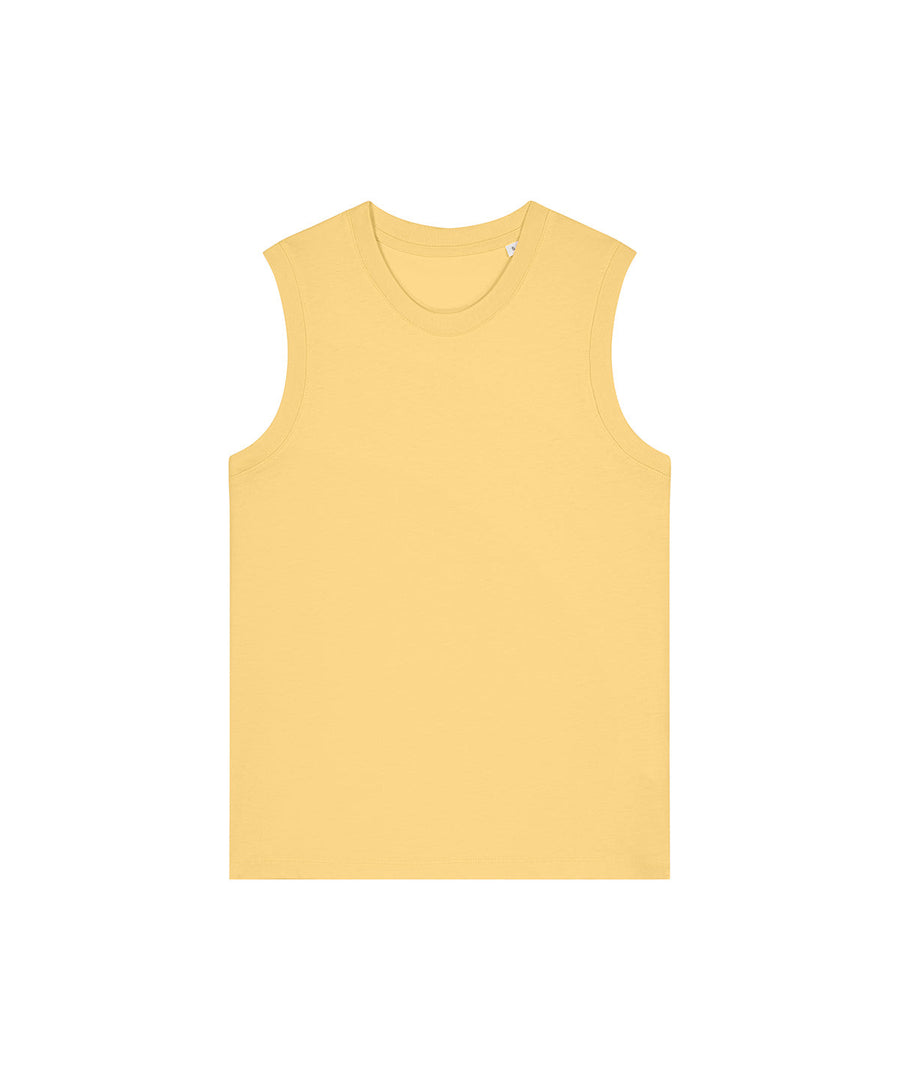 Organic High Neck Tank Top: Womens