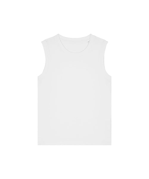 Organic High Neck Tank Top: Womens