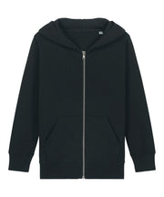 Organic Colours Kids Zipped Hooded Sweatshirt