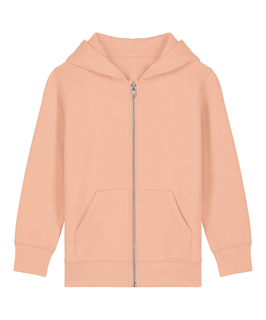 Organic Colours Kids Zipped Hooded Sweatshirt