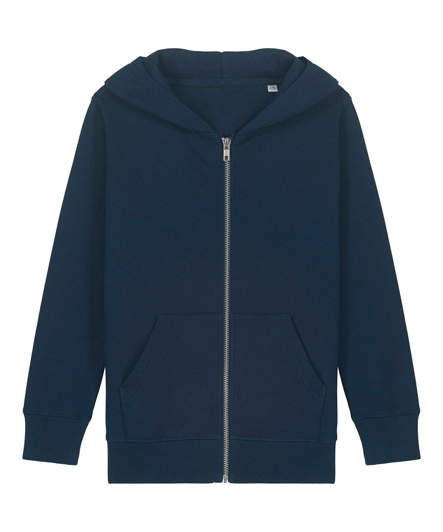 Organic Colours Kids Zipped Hooded Sweatshirt