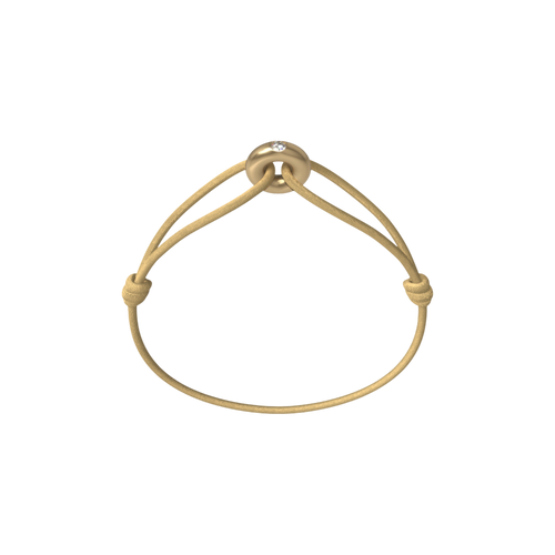 Mini Golden Soho Diamond Cord Bracelet
