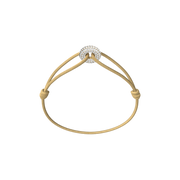 Mini Golden Soho Pavé Cord Bracelet