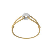 Snow Regent Cord Bracelet