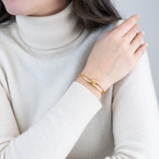 Golden Soho Diamond Cord Bracelet