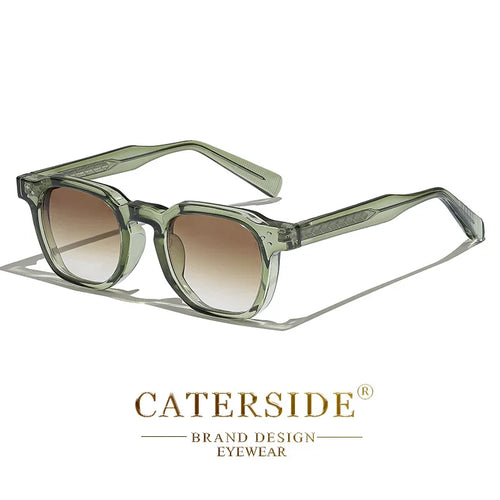 Retro Punk Men Sunglasses Small Frame Square Personalized Design Sun Glasses