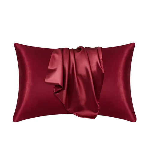 100% Natural Mulberry Silk Pillow Case Real Silk Protect Hair Skin Pillowcase