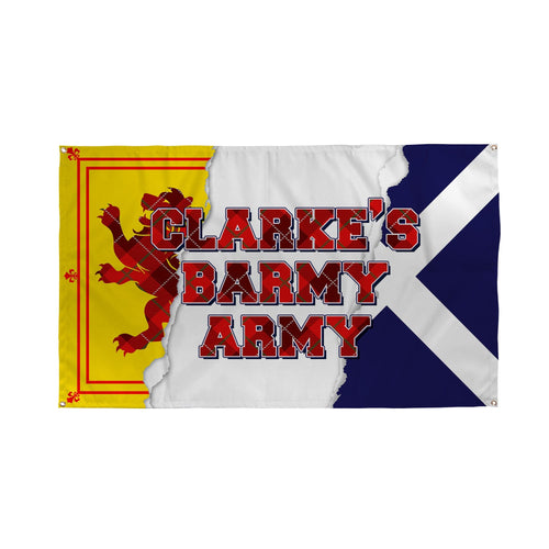 Scotland - Tartan Clarke's Barmy Army