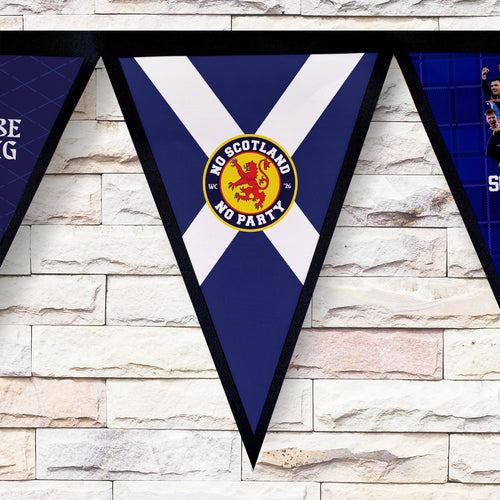 Scotland - WC26 - 3m Fabric Bunting