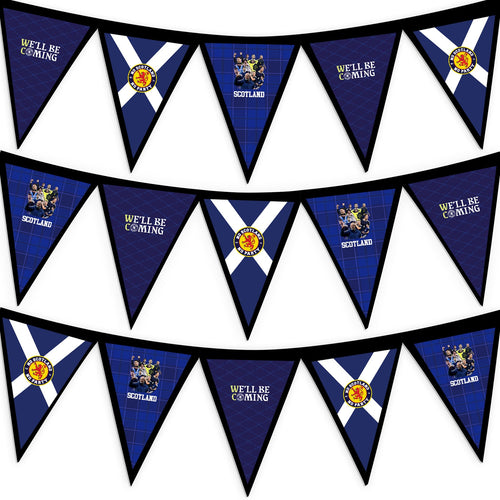 Scotland - WC26 - 3m Fabric Bunting