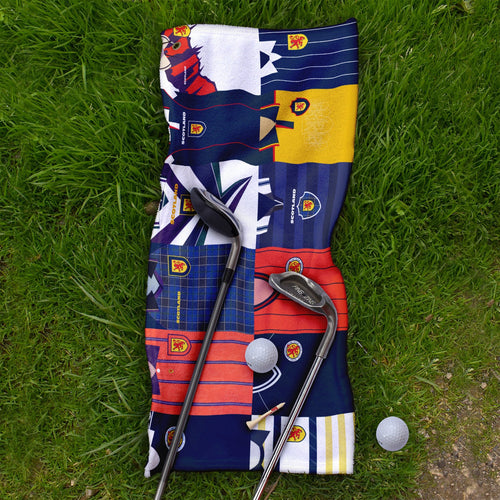 Scotland - Kit Montage - Golf Towel