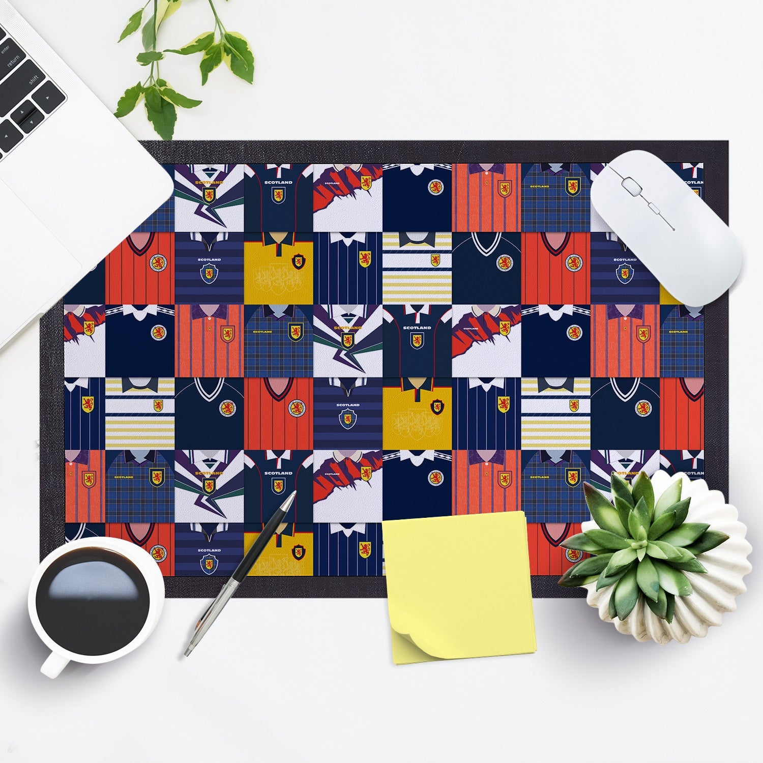 Scotland Kit Montage - WC26 - Door Mat - 60cm x 40cm