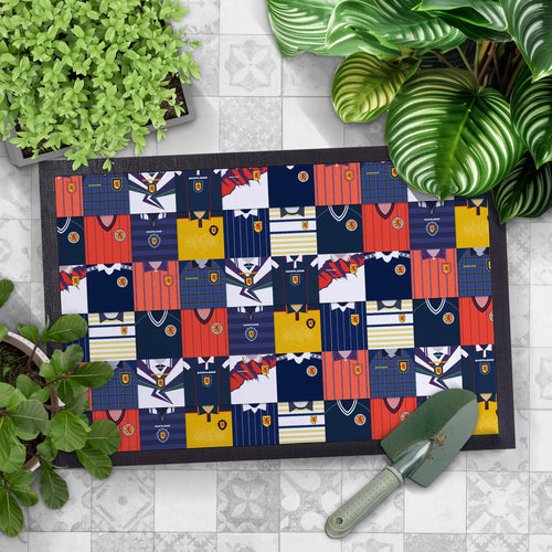 Scotland Kit Montage - WC26 - Door Mat - 60cm x 40cm