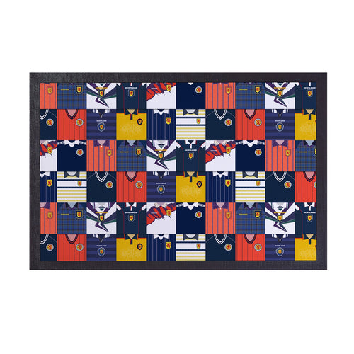 Scotland Kit Montage - WC26 - Door Mat - 60cm x 40cm