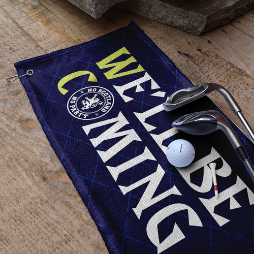 We'll Be Coming - Scotland WC26 - Golf Towel