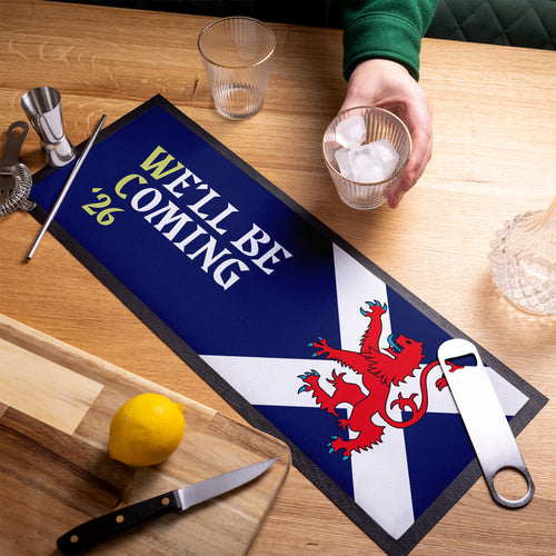 We'll Be Coming - Lion Rampant - WC26 - Bar Runner