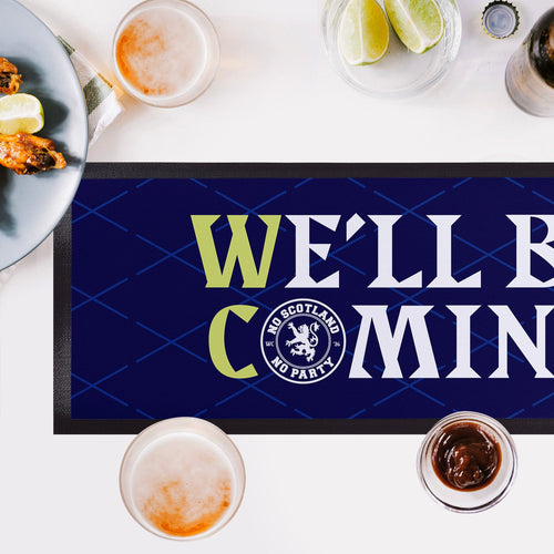 Scotland - We'll Be Coming - WC26 - Bar Runner