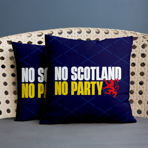 No Scotland No Party - Cushion - 18"