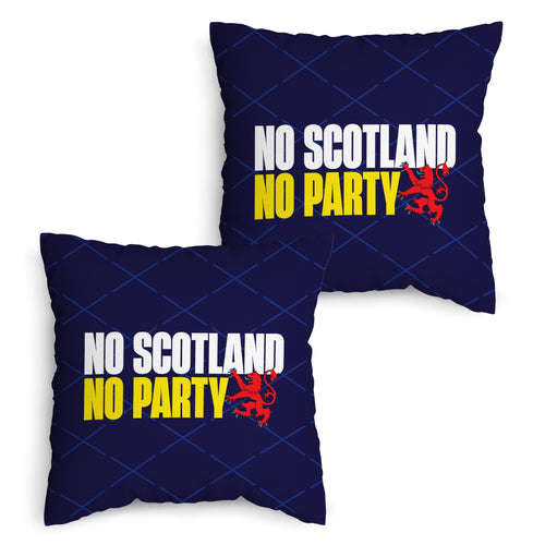 No Scotland No Party - Cushion - 18"