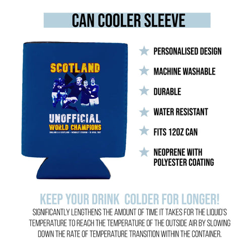 Scotland 1967 World Champions  - Drink Can Cooler