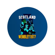 Scotland 1977 Wembley - Drinks Coaster - Square Or Circle