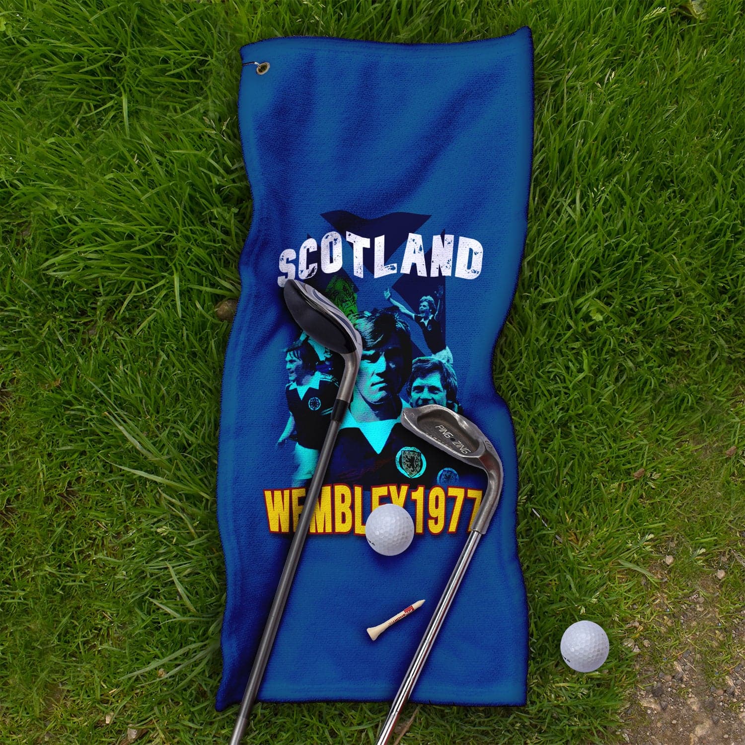 Scotland 1977 Wembley - Golf Towel