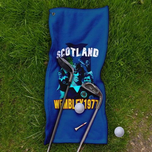 Scotland 1977 Wembley - Golf Towel