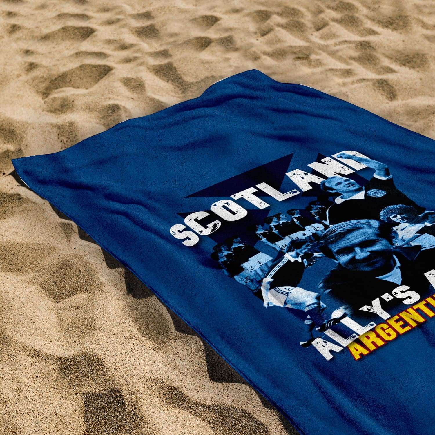 Scotland 1978 Argentina Beach Towel - 150cm x 75cm