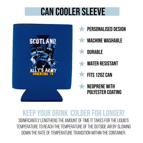 Scotland 1978 Argentina  - Drink Can Cooler