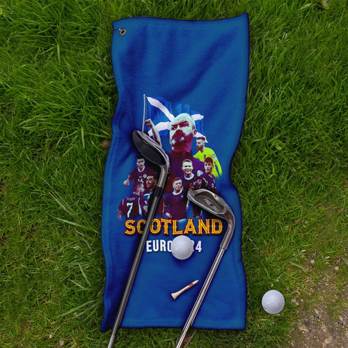 Scotland 2024 Euros - Golf Towel