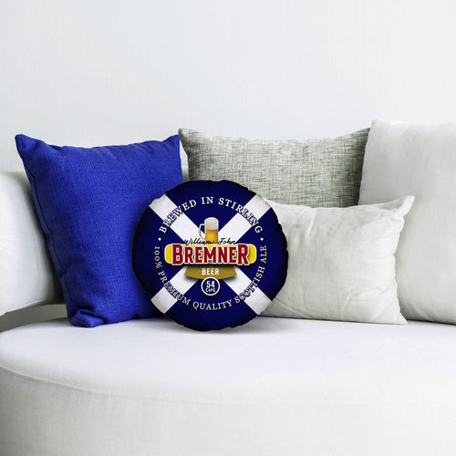 Scotland Bremner  - Legend Collection - Circle Cushion 14"