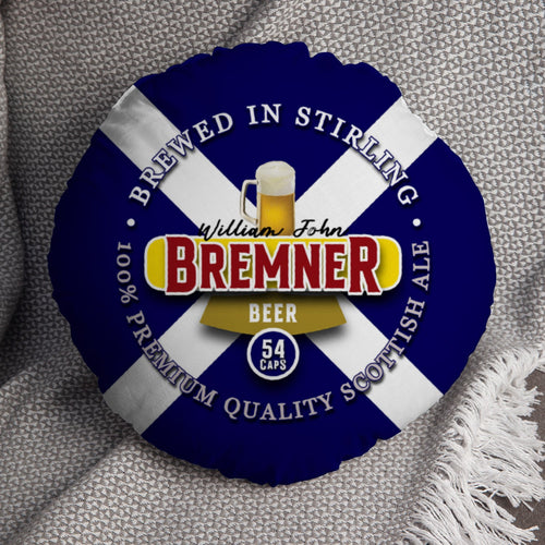 Scotland Bremner  - Legend Collection - Circle Cushion 14"