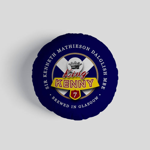Scotland Dalglish  - Legend Collection - Circle Cushion 14"