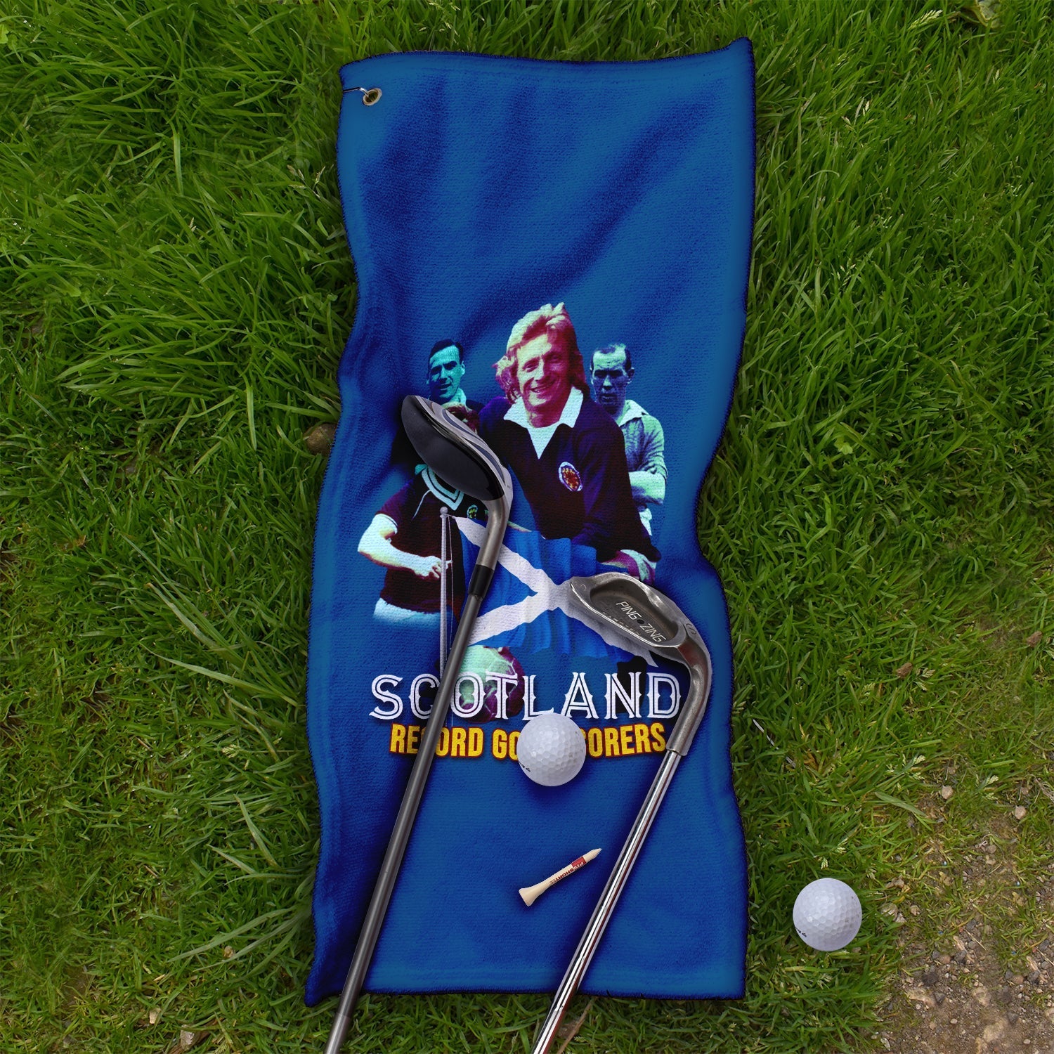 Scotland Goal scoring Legends - Golf Towel