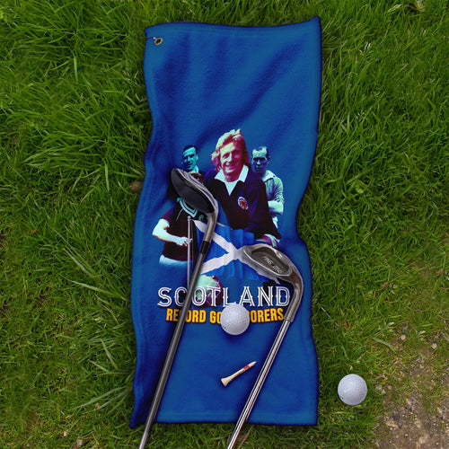 Scotland Goal scoring Legends - Golf Towel